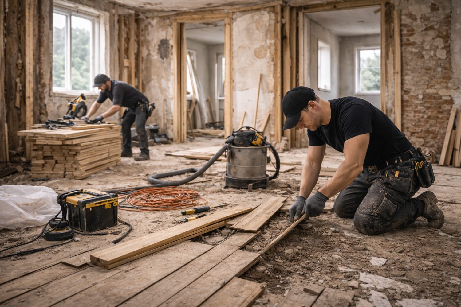 Totalrenovering av bostad i Dalarna