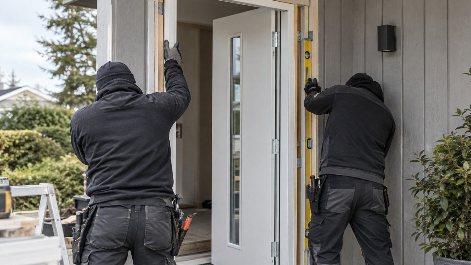 Dorr hantverkare inpassning
