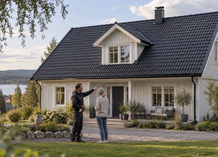 Taklaggare hero avslutat jobb