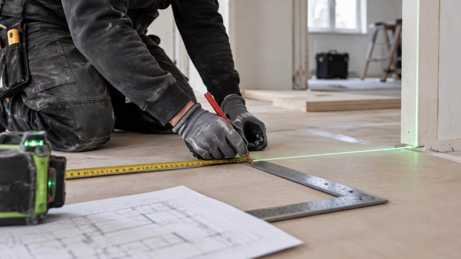 Totalrenovering arbete utsattning