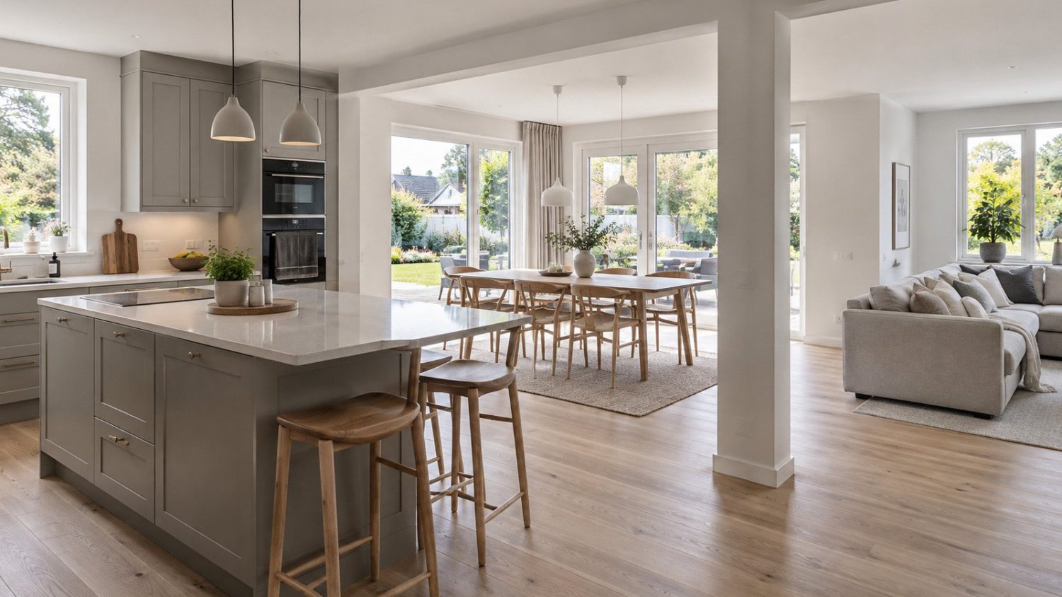 Totalrenovering projekt oppet