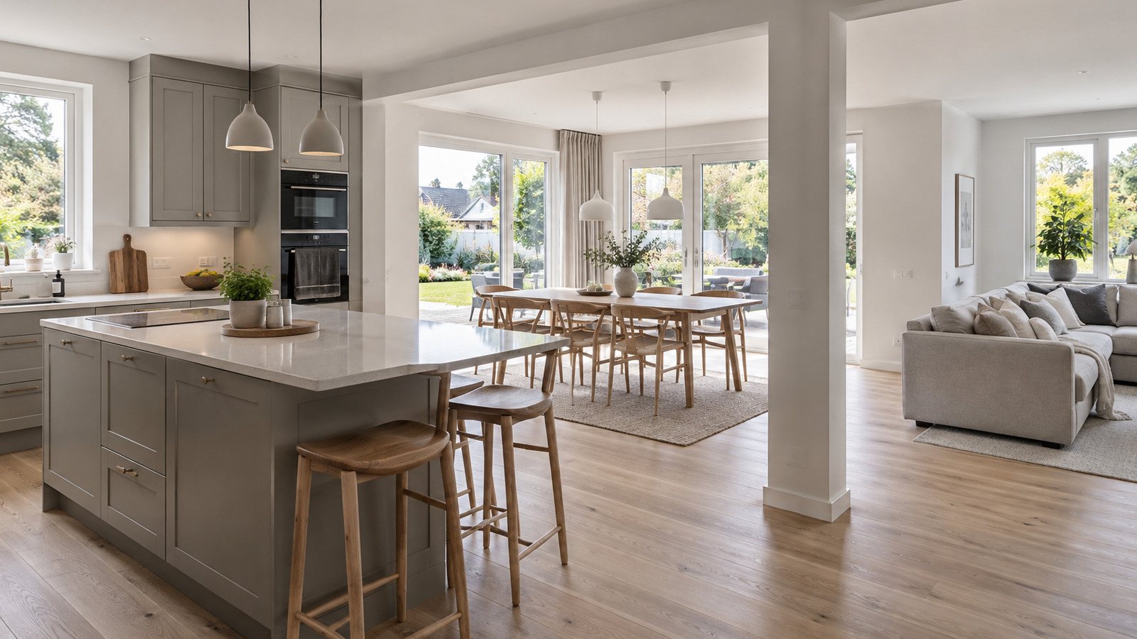 Totalrenovering projekt oppet